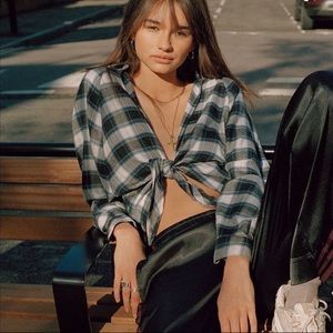 BDG Courtney Flannel Top